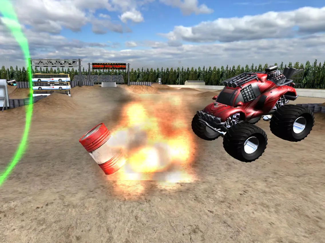 Capturas de pantalla de Monster Truck Freestyle iPad 