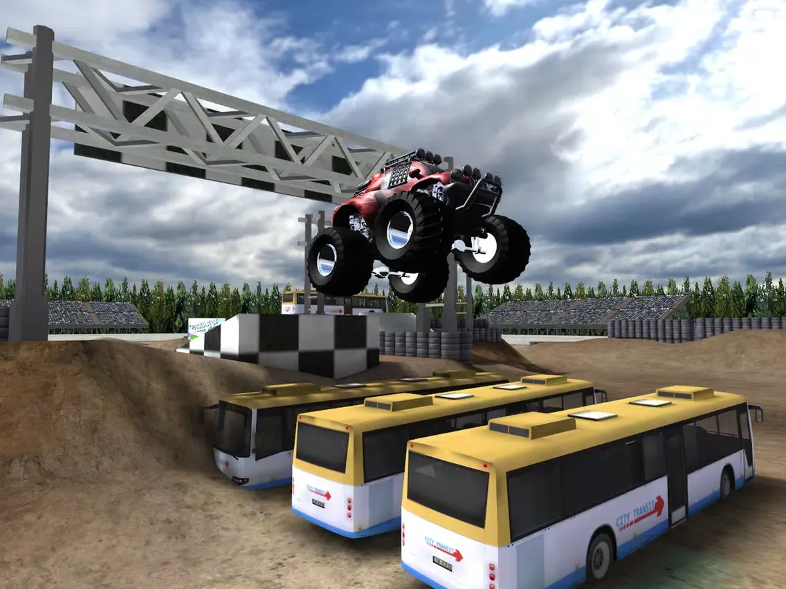 Capturas de pantalla de Monster Truck Freestyle iPad 