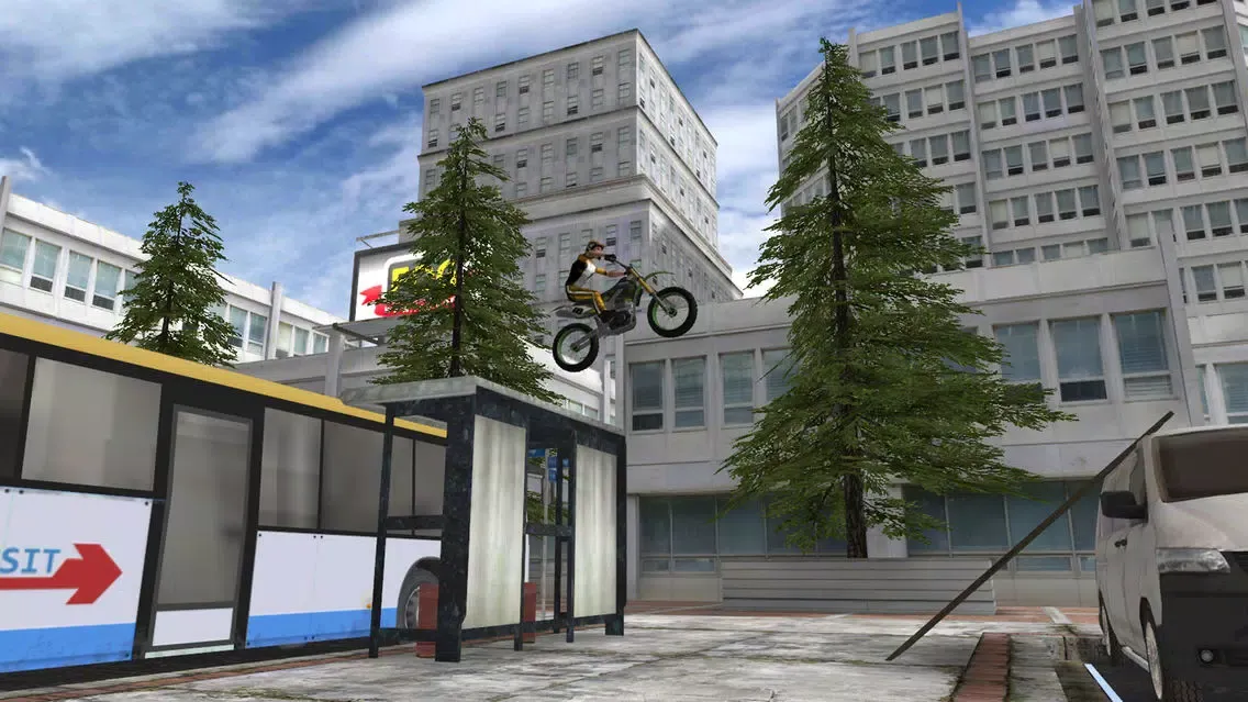Zrzuty ekranu Stunt Bike 3D