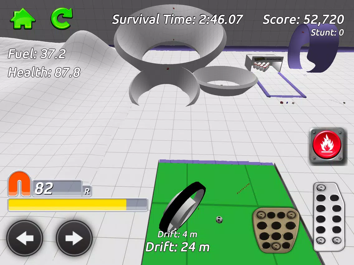 Tangkapan skrin Stunt Monobike Simulator iPad 