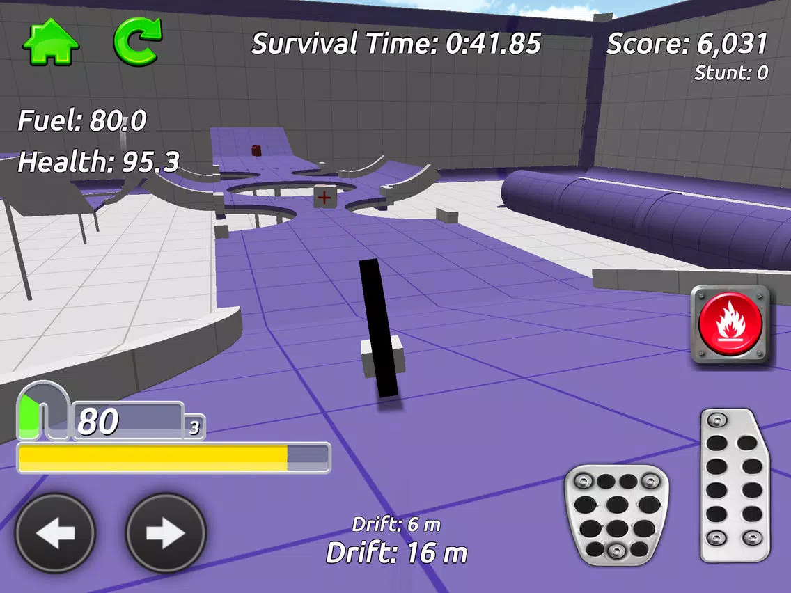 Tangkapan skrin Stunt Monobike Simulator iPad 