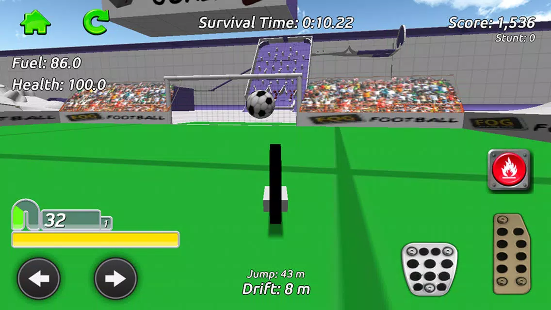 Tangkapan skrin Stunt Monobike Simulator