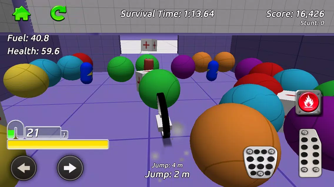 Tangkapan skrin Stunt Monobike Simulator