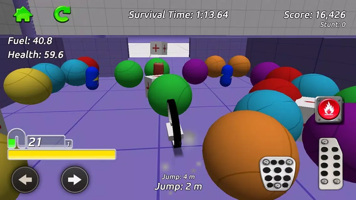 Stunt Monobike Simulator स्क्रीनशॉट