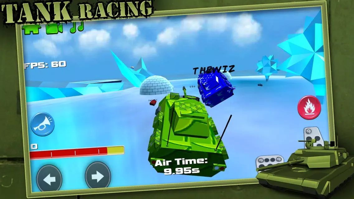 Capturas de tela do Tank Racing