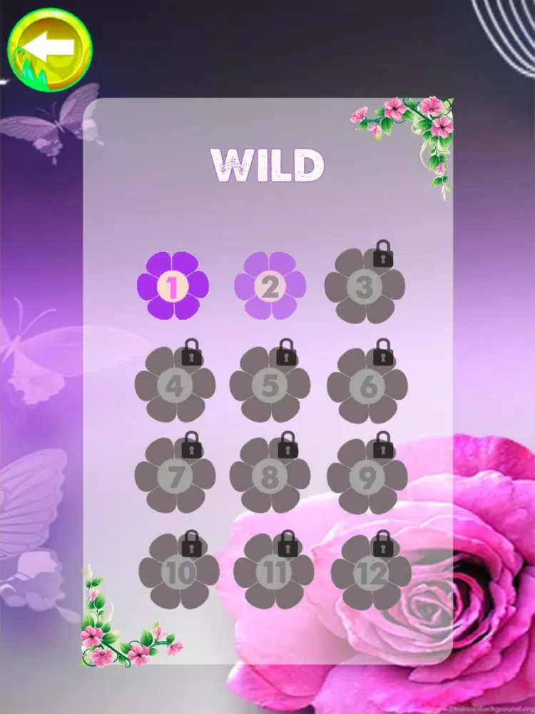 Capturas de tela do Word Flowers: Crosswords Game iPad 