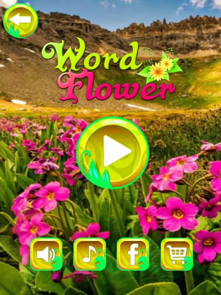 Capturas de tela do Word Flowers: Crosswords Game iPad 