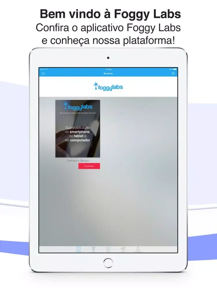 Foggy Labs - aplicativos para empresas iPad  Screenshots