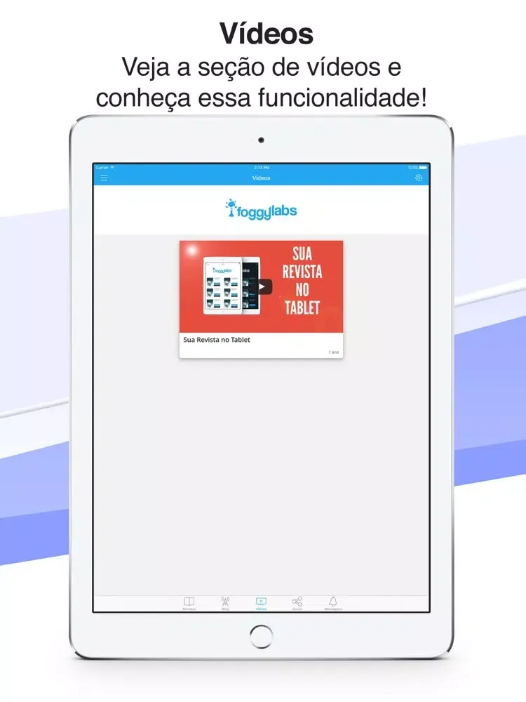 Foggy Labs - aplicativos para empresas iPad  Screenshots