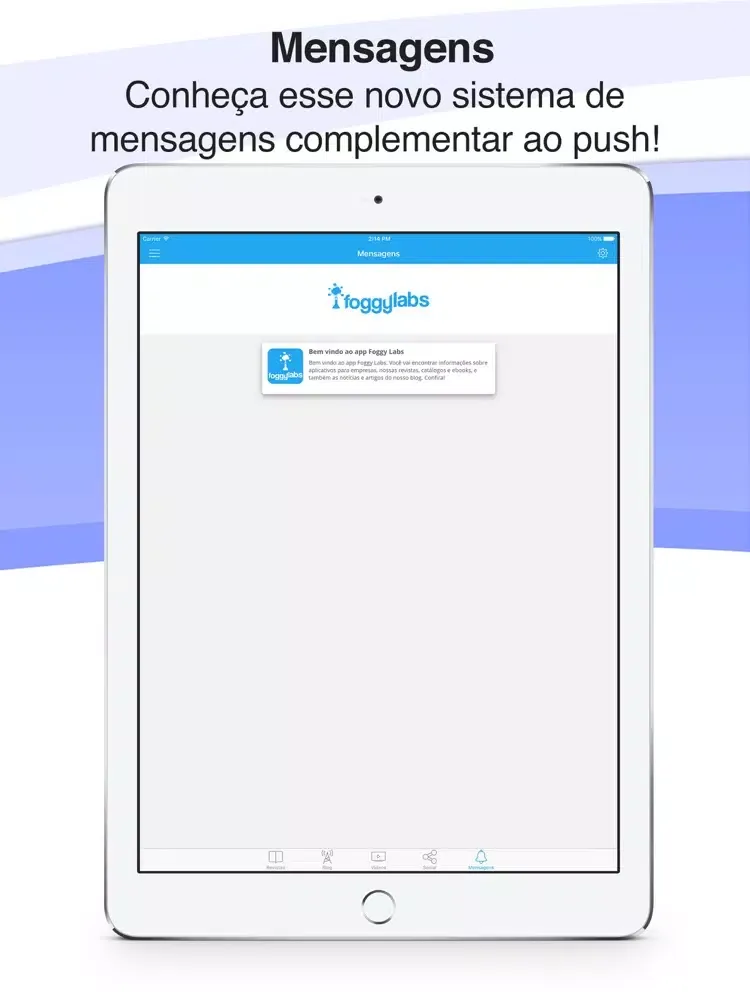 Foggy Labs - aplicativos para empresas iPad  Screenshots