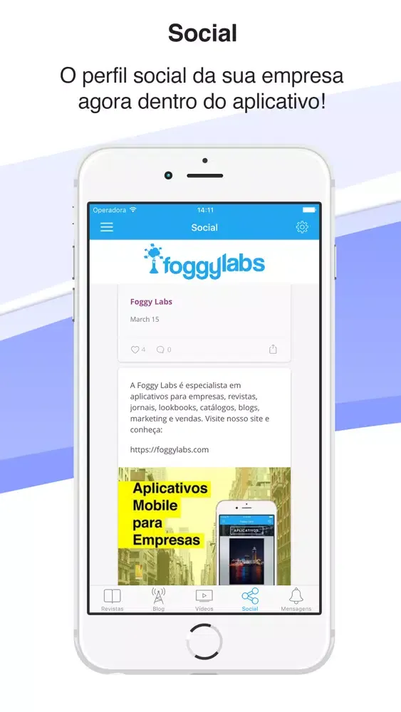 Foggy Labs - aplicativos para empresas Screenshots