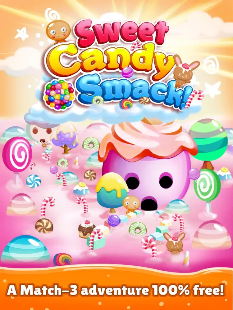 Ảnh chụp màn hình của Sweet Candy Smack Story iPad 