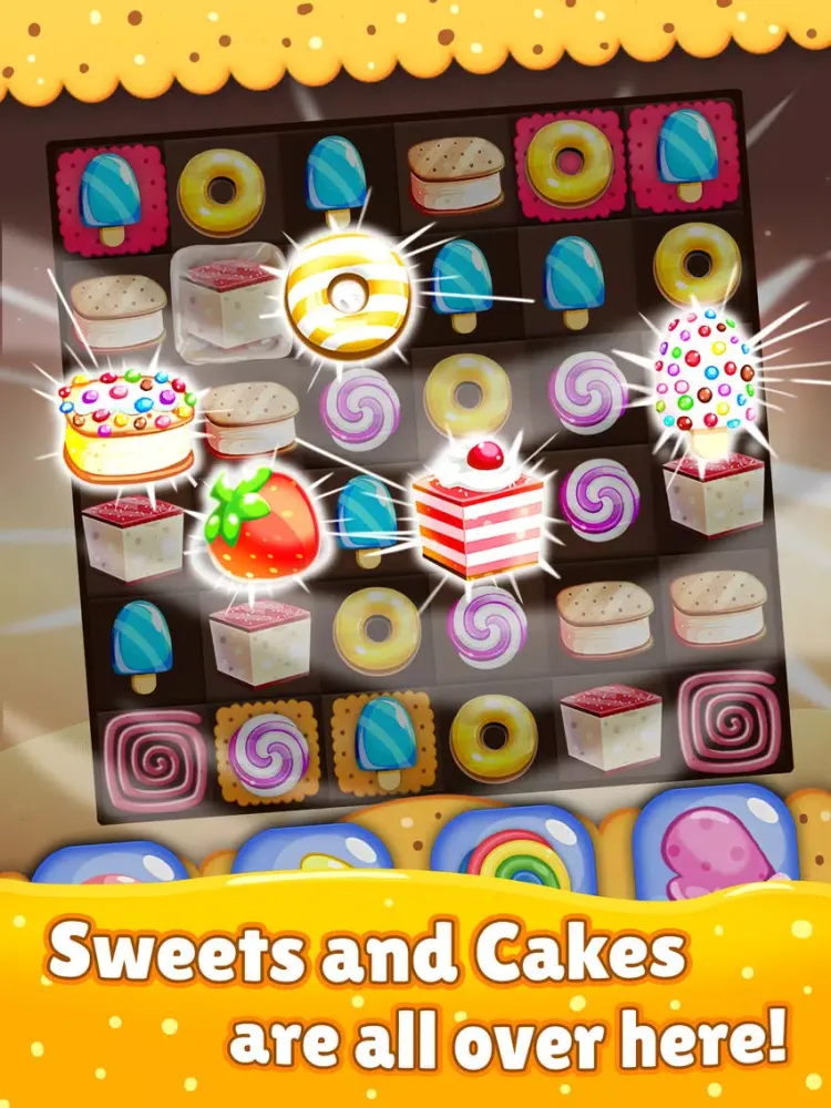 Ảnh chụp màn hình của Sweet Candy Smack Story iPad 