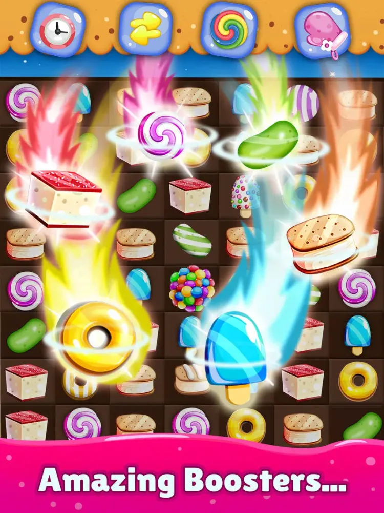 Ảnh chụp màn hình của Sweet Candy Smack Story iPad 