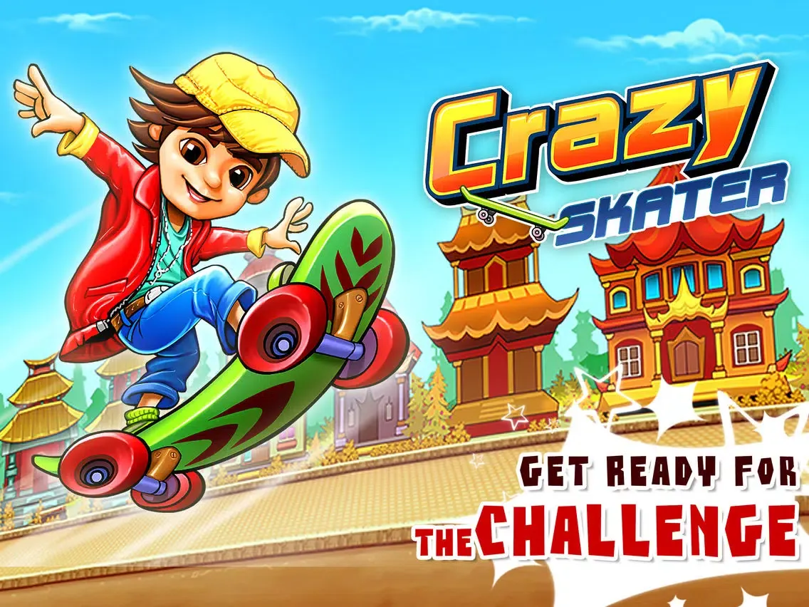 Screenshot di Crazy Skater Kid - Freestyle Skateboarding Game iPad 