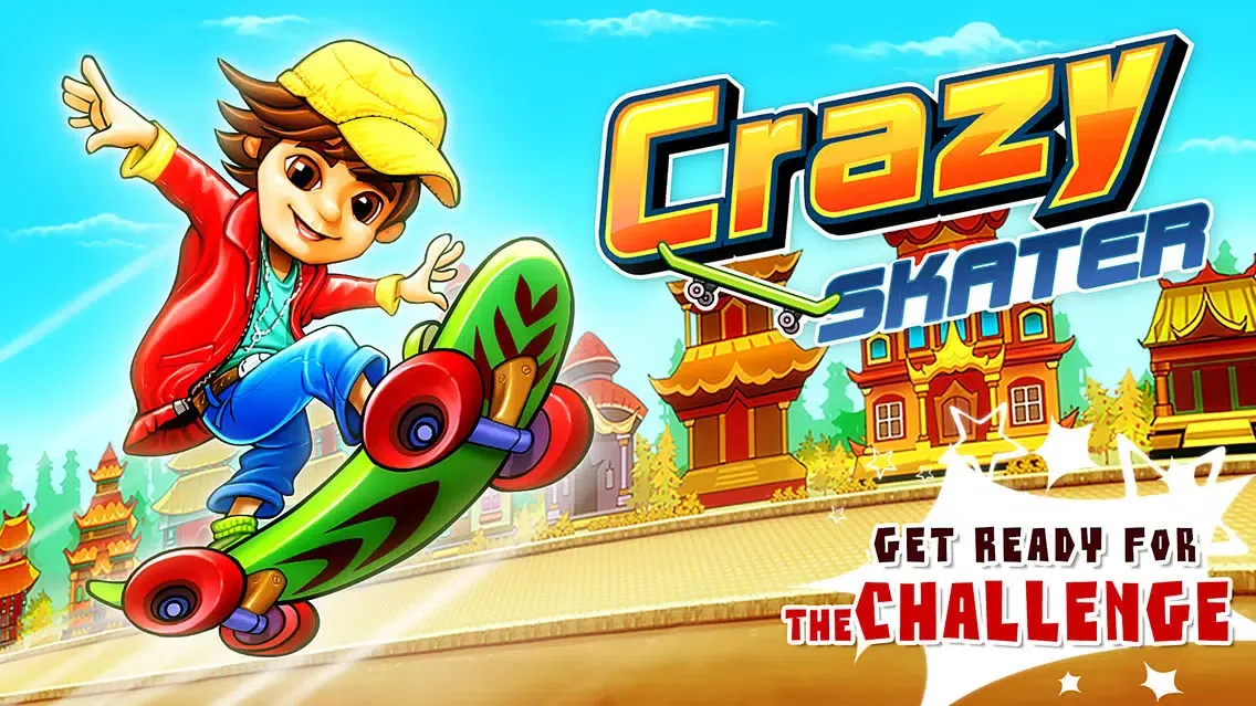 Screenshot di Crazy Skater Kid - Freestyle Skateboarding Game