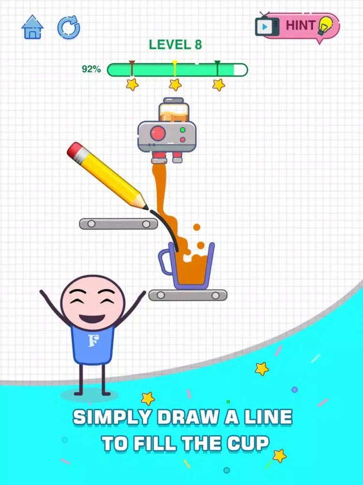 Mike & Happy Cup iPad  Screenshots