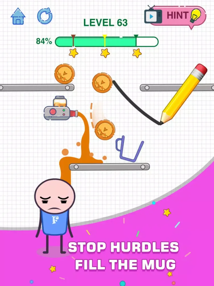Mike & Happy Cup iPad  Screenshots