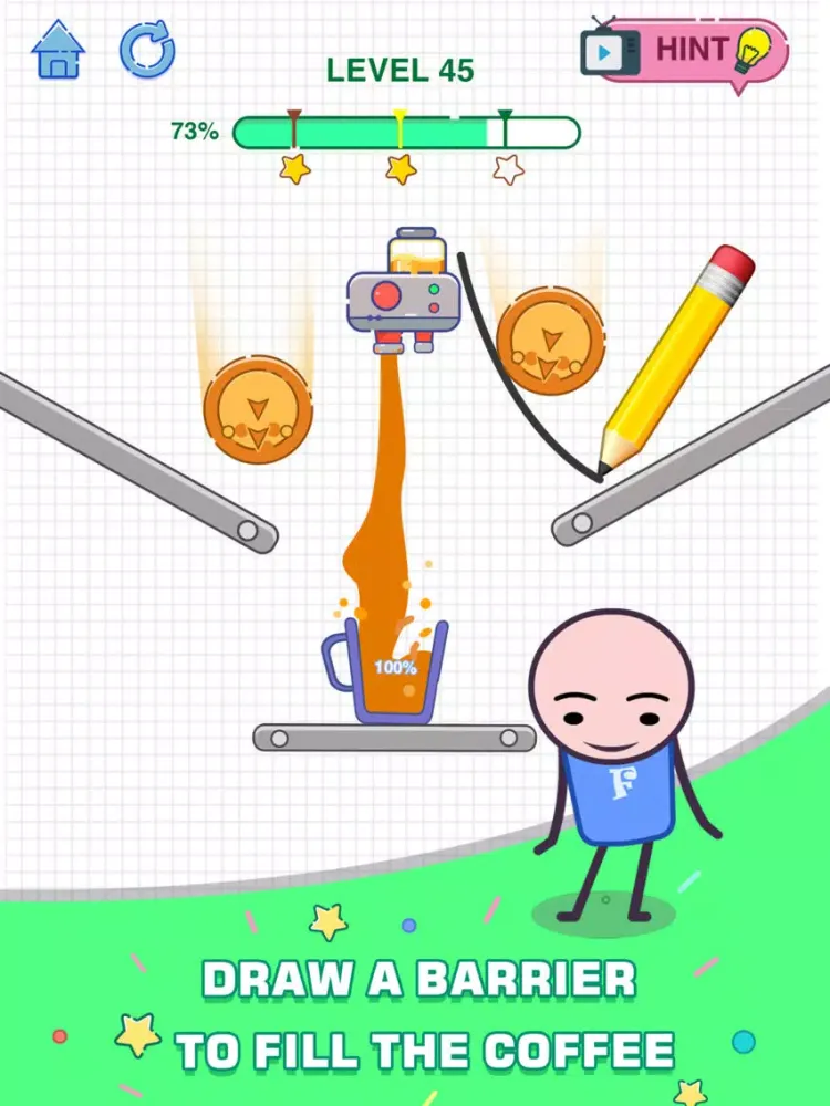 Mike & Happy Cup iPad  Screenshots