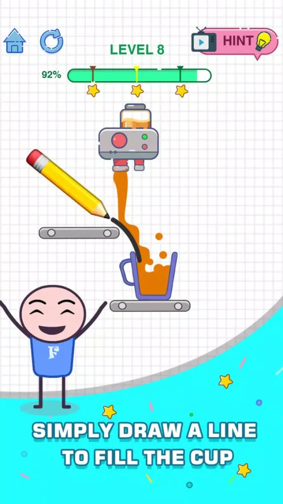 Mike & Happy Cup Screenshots