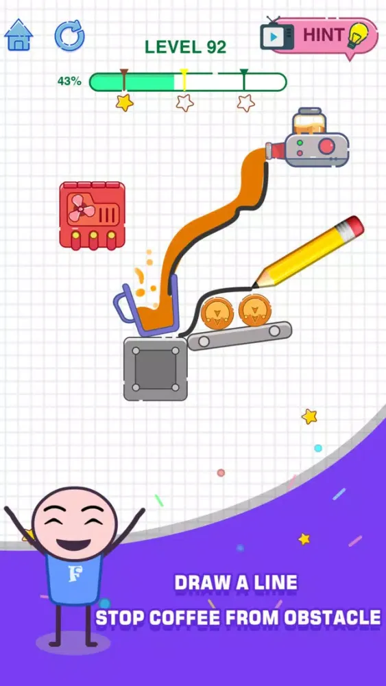 Mike & Happy Cup Screenshots