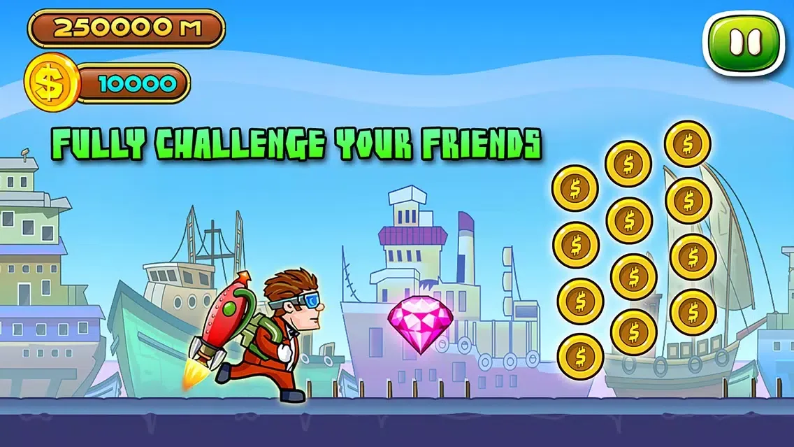 Tangkapan layar Jacks Journey