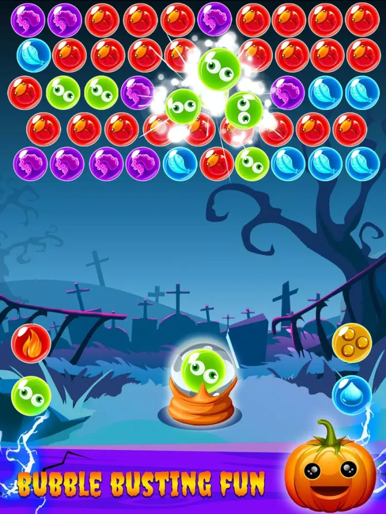 Ảnh chụp màn hình của Witches Pop: Halloween Quest iPad 