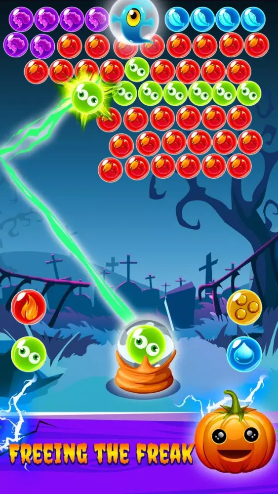 Ảnh chụp màn hình của Witches Pop: Halloween Quest