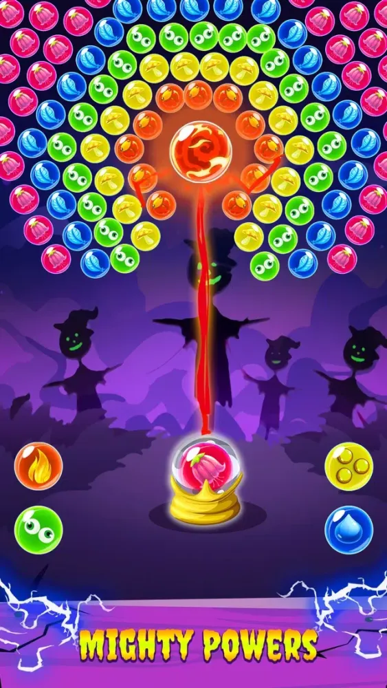 Ảnh chụp màn hình của Witches Pop: Halloween Quest