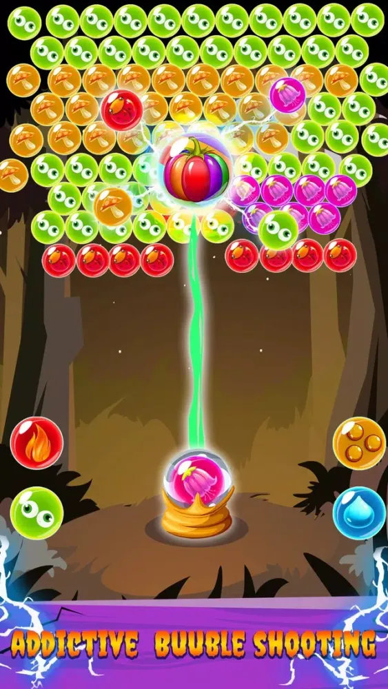 Ảnh chụp màn hình của Witches Pop: Halloween Quest