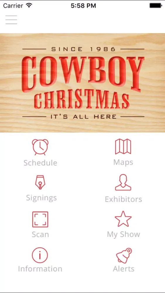 Tangkapan skrin Cowboy Christmas