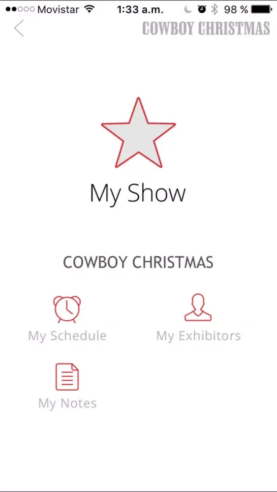 Tangkapan skrin Cowboy Christmas
