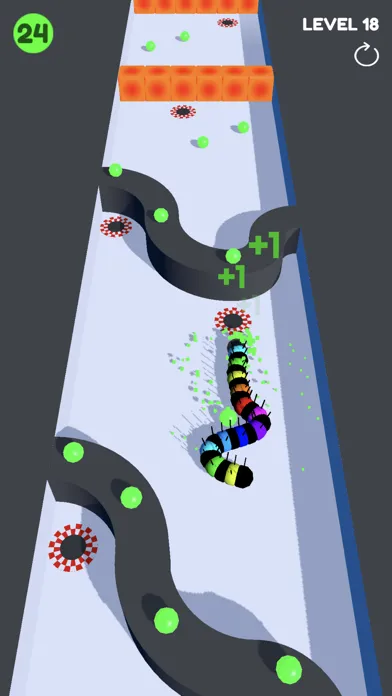 Скриншоты Slither Run