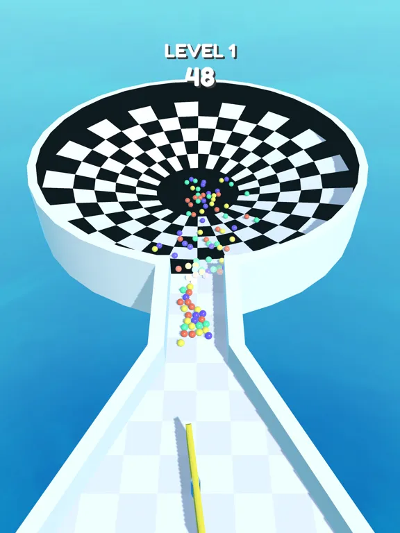 Tangkapan layar Pixel Rush 3D iPad 