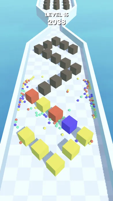 Tangkapan layar Pixel Rush 3D