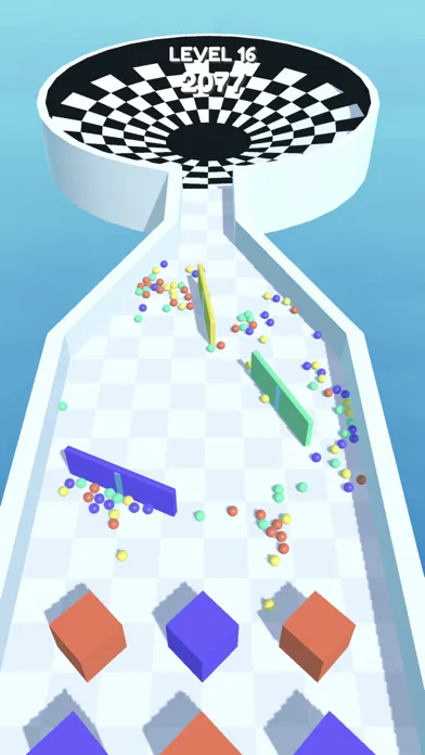 Tangkapan layar Pixel Rush 3D