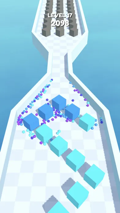 Tangkapan layar Pixel Rush 3D