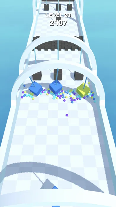 Tangkapan layar Pixel Rush 3D