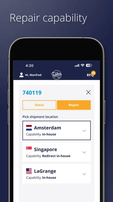 تصاویر Fokker Services