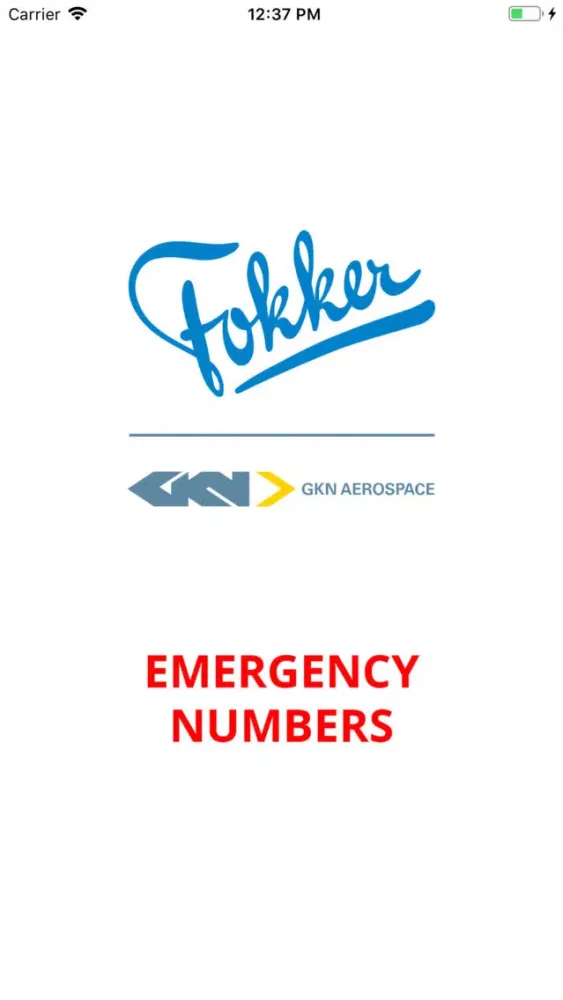 Zrzuty ekranu GKN - Fokker NL Alarm