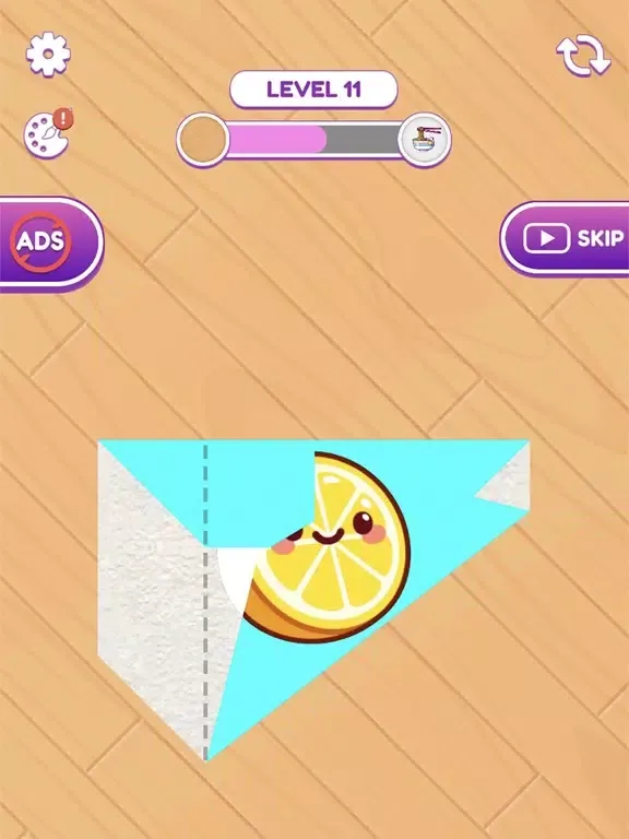 Paper Fold - Pictures Puzzle iPad  스크린샷
