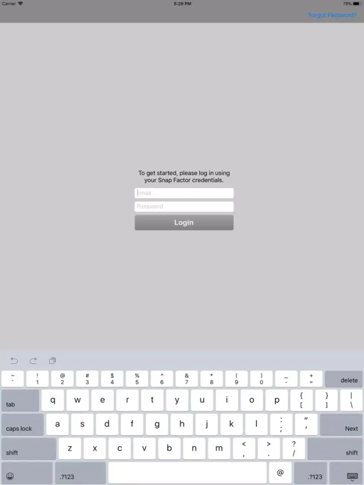 Foley Snap Factor iPad  スクリーンショット