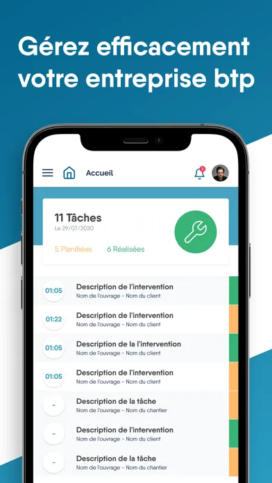 Скриншоты Axiobat - Gestion chantier BTP