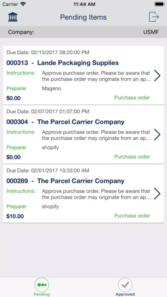 Скриншоты Workflow Approvals App AX 2012