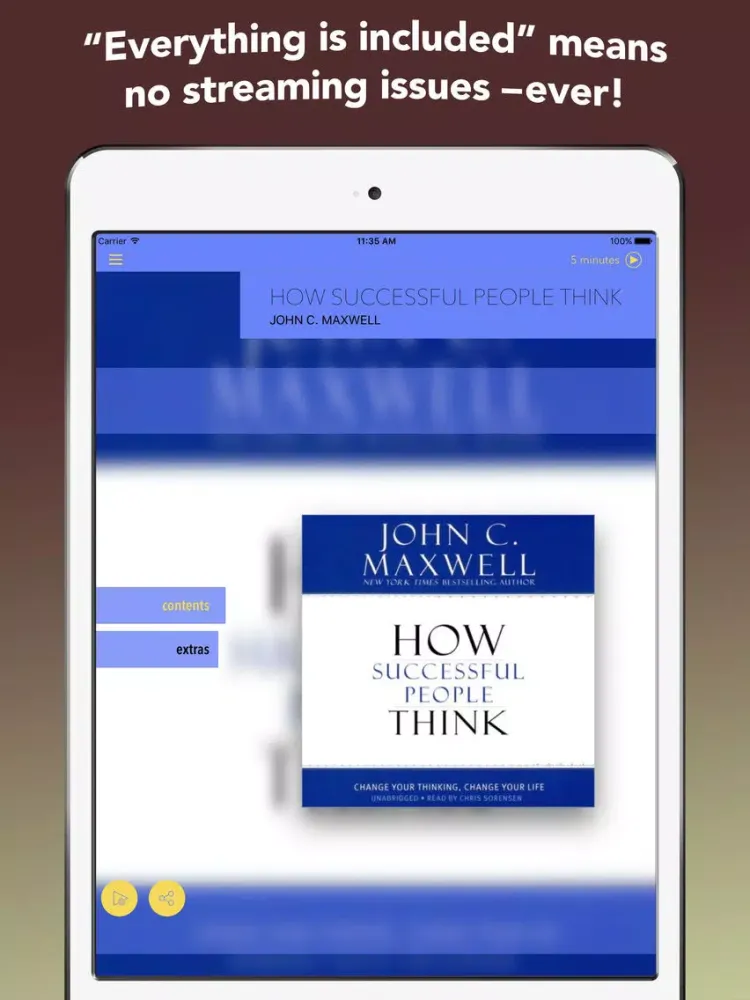 How Successful People Think (by John C. Maxwell) iPad  Screenshots