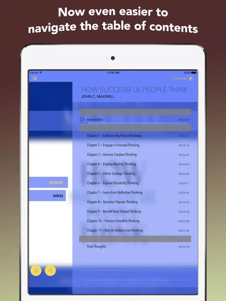 How Successful People Think (by John C. Maxwell) iPad  Screenshots