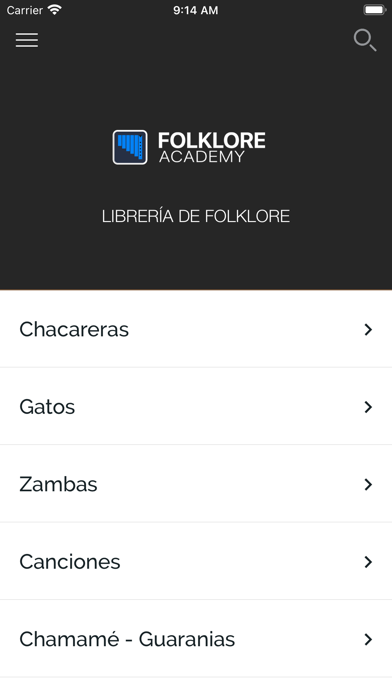 Tangkapan skrin Folklore Academy