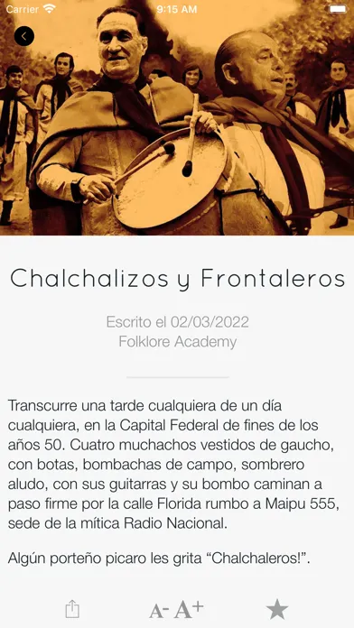 Tangkapan layar Folklore Academy