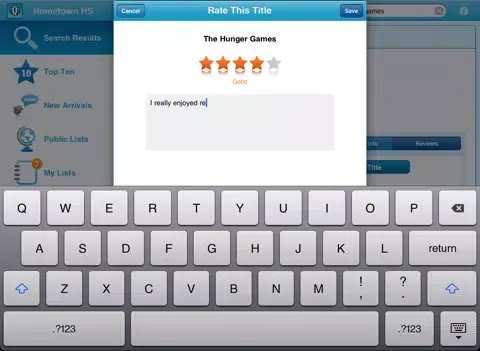 Capturas de tela do Destiny Quest iPad 