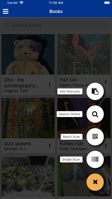 Classroom Library Manager Screenshots